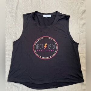 Black Burn Boot Camp Tank Top